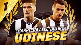 INIZIA LA NUOVA AVVENTURA SI CERCANO TALENTI  CARRIERA ALLENATORE UDINESE EP1 FIFA 18 [upl. by Kerat]