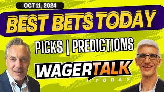 Free Best Bets and Expert Sports Picks  WagerTalk Today  NFL and College Football Picks  101124 [upl. by Ayoj]