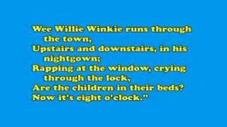 Mother Goose  Wee Willie Winkie [upl. by Ellerehs]