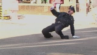 Dancing policeman Americas most entertaining traffic cop [upl. by Jolynn90]