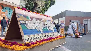 CLAUSURA MEGAOFRENDA UNAM 2022  FACULTAD DE ARTES Y DISEÑO  FAD [upl. by Tallbott]