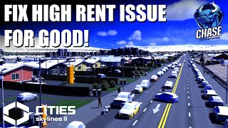 I Fixed the High Rent Issue in Cities Skylines 2 With This Easy Trick [upl. by Esemaj]