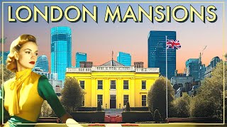 5 FLITHY RICH Secret “Old Money” MANSIONS of London [upl. by Ecertap]