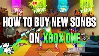 How to Buy New Songs on an Xbox One  Just Dance 2014 [upl. by Iz427]