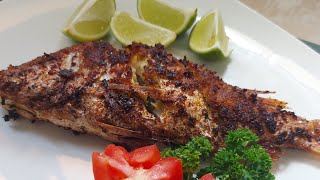 Pescado Frito al Estilo Dominicano Fácil Rápido y Muy Rico [upl. by Mellisa370]