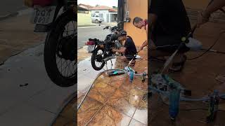 Saga Da RD 135 Lavando a Moto part 3 [upl. by Anierdna]