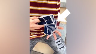 The COOLEST Way To Shuffle Cards 🤯 Shorts [upl. by Idarb]