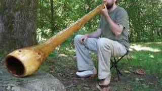 Ondrej Smeykal Playing a Chad Butler Didgeridoo [upl. by Ssalguod]