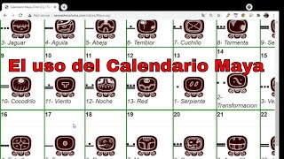 El uso del Calendario Maya  Tzolkin  260 dias [upl. by Ellener]