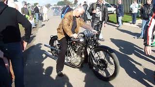 Brough Superior at The Real Classic Show October 2010  Duke Dyson [upl. by Munsey]