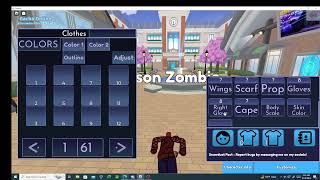 How to make Poison Zombie in gacha online OBS Recording Requested by botbotzki24 [upl. by Elephus120]