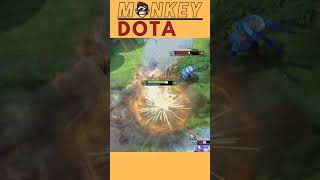 Gigachad carry techies dota2 dota2clips [upl. by Nalro155]