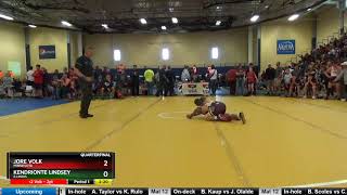 Cadet Men 88 Jore Volk Minnesota Vs Kendrionte Lindsey Illinois [upl. by Nirac779]