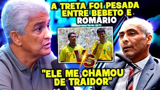 BEBETO ABRIU O JOGO SOBRE A TRETA DELE COM ROMÁRIO ELE ME CHAMOU DE TRAIDOR [upl. by Hitt81]