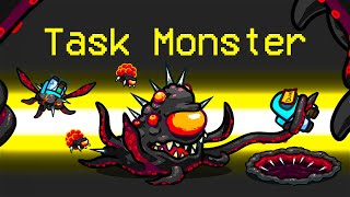 TASK MONSTER IMPOSTOR MOD in Among Us [upl. by Edas]