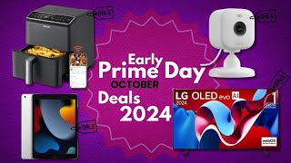 Best Amazon Prime Day October 2024 Early Deals 4 Best Products [upl. by Llehsem]