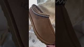 UGG TASMAN CHESTNUT Slipper unwrapping ugg uggtasman haul [upl. by Anawed]