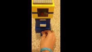 Lego Gobstopper Dispenser New Mechanism [upl. by Nacnud]