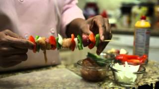 How to Make a Chicken Kebab  Chicken Kebabs [upl. by Alesandrini]