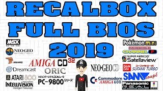 NEW RECALBOX BIOS 2020 PACK FULL BIOS32CD ORIC 3DO ATARI 5200 DREAMCAST NO RECALBOX V7 BIOS [upl. by Myrta487]