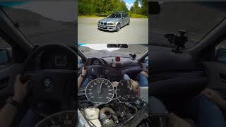 370 HP BMW E46 320D M57 SWAP  MODIFIED  100200 Kmh Acceleration  Very Fast DİESEL POWER [upl. by Adham]