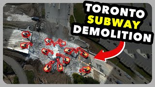 Clearing The Way For A New Toronto Subway Stop [upl. by Assiroc]