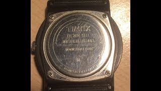 replacing your watch battery is easy  timex watch [upl. by Assirahs]