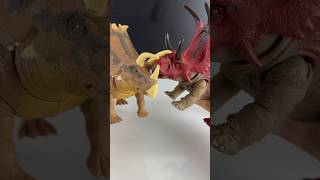 Pentaceratops vs Diabloceratops dinosaur jurassicworld shorts [upl. by Cristiona]