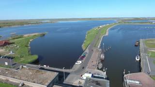 Dji Phantom 4 in 4K Nordsee Wattenmeer am Meldorfer Hafen [upl. by Rabush]