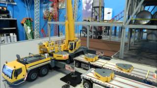 Liebherr LTM 135061 assembly [upl. by Airtemak]