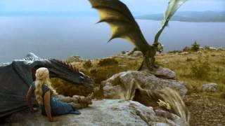 Daenerys Dragons Fight Full Scene S04 E01 [upl. by Okimuy574]