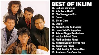 THE BEST OF IKLIM  MAHLIGAI SERIBU MIMPI  JIWANG MALAYSIA  IKLIM FULL ALBUM [upl. by Itnavart]