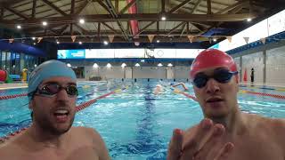 Come nuotare i 50 STILE LIBERO IN 28 SECONDI MASTER NUOTO [upl. by Adamson]