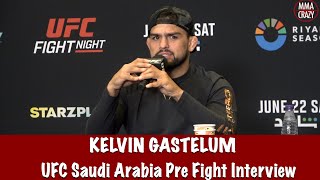 Kelvin Gastelum “Pretty worried” about ROUGH weight cut Will “bang it out” with Daniel Rodrigues [upl. by Aluap]