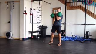 Double Kettlebell Military Press [upl. by Hullda]