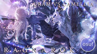 osu beatmap showcase  Gram VS Camellia  Ragnarok [upl. by Hildegaard]