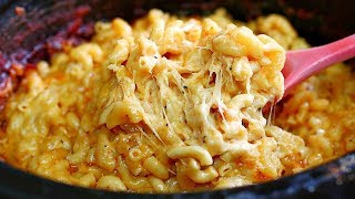 Slow Cooker Macaroni and Cheese Recipe with Jarlsberg Cheese  Easy Mac n Cheese [upl. by Yemirej]