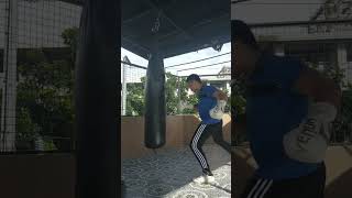 Heavy Bag boxing punch combo [upl. by Idurt]