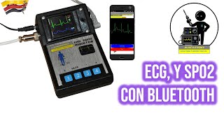 Electrocardiógrafo y pulsioxímetro con Arduino AD8232 y MAX30100 [upl. by Atnoid]