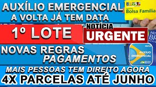 AUXÍLIO EMERGENCIAL PRORROGAÇÃO QUANTIDADE DE PARCELAS REVELADA E MUDANÇA NA REGRA DE BENEFICIÁRIOS [upl. by Orravan97]