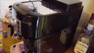 Delonghi Magnifica Coffee Maker  how to use and quick overview [upl. by Prussian974]