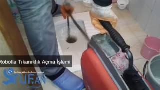 Kırmadan Robotla Tuvalet Tıkanıklığı Açma [upl. by Ahsyad276]