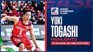 Game Highlights Chiba Jets Yuki Togashi 20 points vs Jung Kwan Jang Red Boosters  Dec 13 2023 [upl. by Osbourn643]