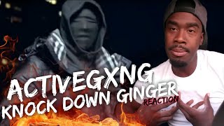 AMERICAN REACTS TO UK RAPPERS ActiveGxng 2smokeyy  Knock Down Ginger [upl. by Riegel616]