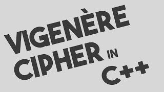 Vigenere Cipher Encryption amp Decryption in C [upl. by Fougere233]