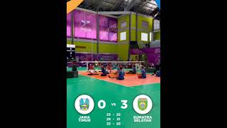 Highlight Bronze medal Vollyduduk Peparnas XVII surakarta 2024 peparnas sittingvolleyball [upl. by Yztim885]