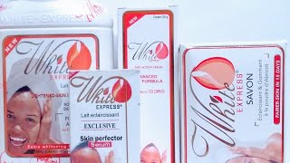 White Express Beauty Set Highly Acclaimed Lotion Serum Soap And Cream [upl. by Francesco]