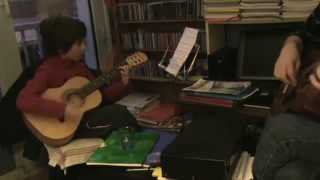 zazie quot je suis un hommequot en cours de guitare [upl. by Jaqitsch]