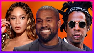 KANYE WEST REACTS TO JAY  Z GRAMMY AWARDS RANT [upl. by Cannell94]