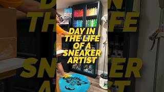 Day In The Life Of A Sneaker Artist [upl. by Vala218]